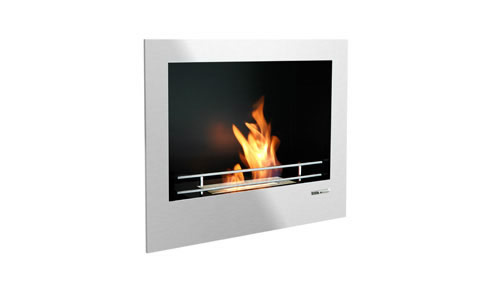 wall mounted fireplace