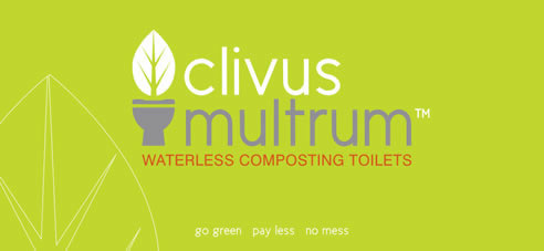 clvus multrum waterless composting toilets logo