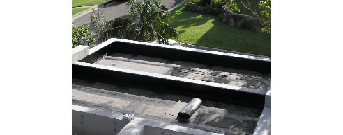 sheet membrane for planter box garden