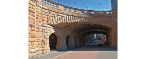 sandstone overpass central station sydney