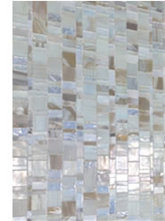 opal colour hand cut mosaic tiles