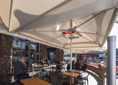 heatray heated umbrellas