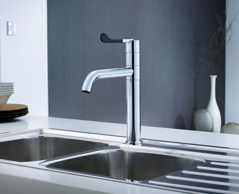 contemporary kitchen sink mixer