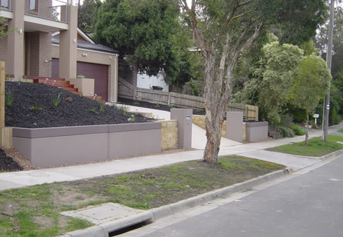 front fence water tank
