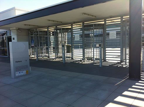 pedestrian turnstiles