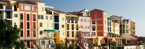 low voc exterior painted buildings