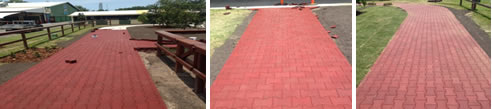 rubber pavers magic millions complex