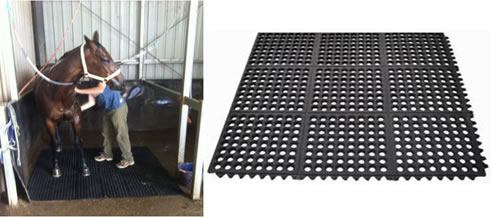 wash bay rubber matting