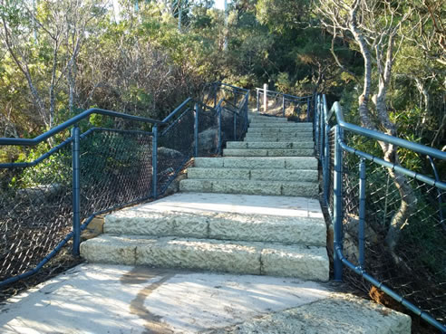 walkway balustrade national park