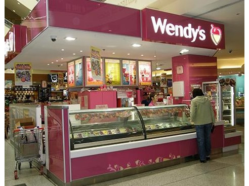 acrylic panels wendys