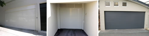 solid garage roller shutter doors