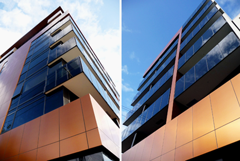 Alucobond Natural Copper Cladding