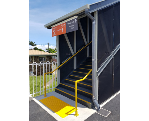 Banyo Footbridge Stairs