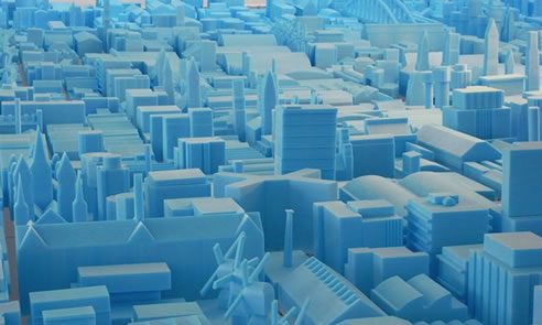 foam city model