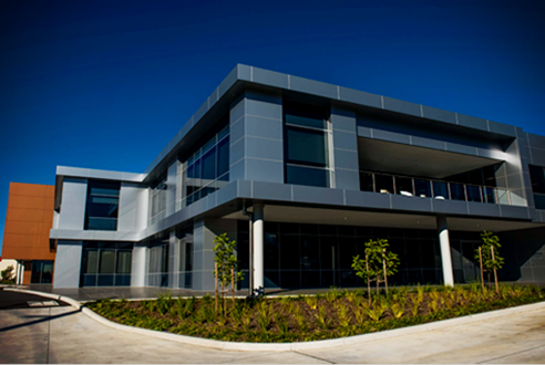 Silver Metallic Architectural Cladding