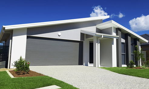 Concrete Look Exterior Render