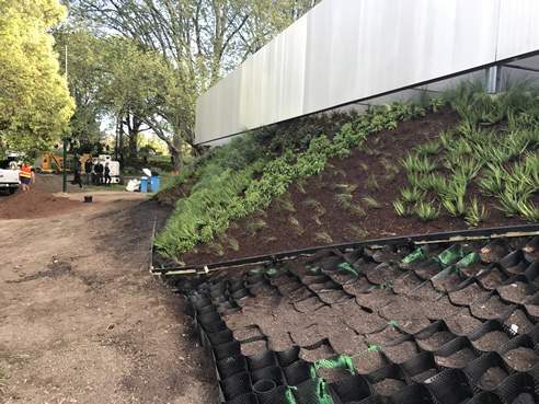 Soil Stabilisation MPavilion 2017