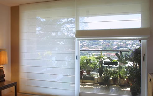 Translucent Roman Blinds