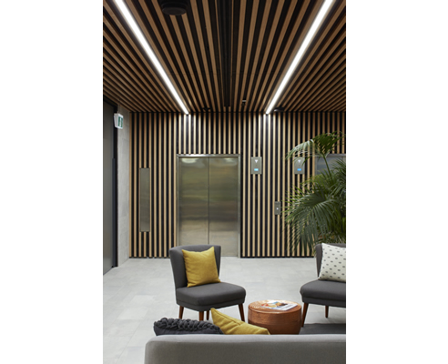 ceiling and wall slatted panels