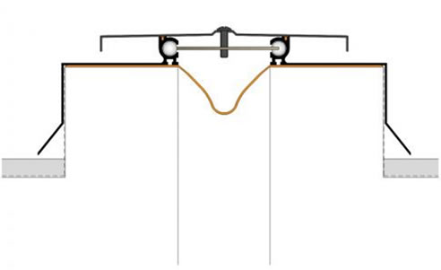 Si R Roof Expansion Joint