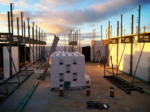 Insulated concrete forms from ZEGO