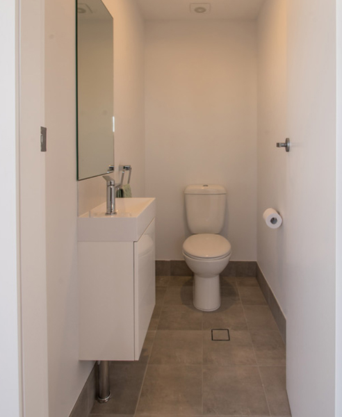 Manly Top Floor Apartment Attic Conversion: Toilet