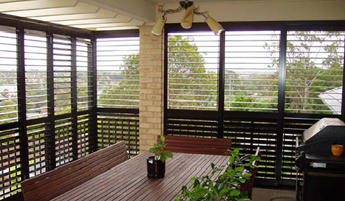 COLORBOND® Fixed or Adjustable Louvres from Superior Screens