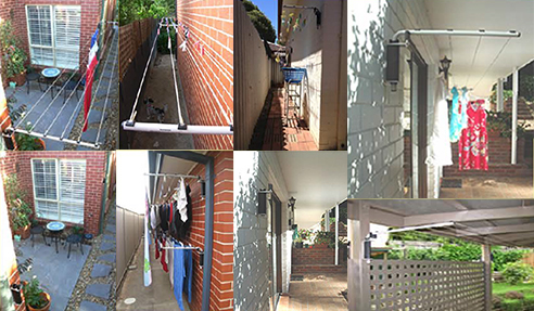 Custom Clotheslines to Maximise Space from Versaline
