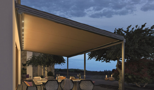 Elegant Patio in Canberra with Sottezza Conservatory Awning