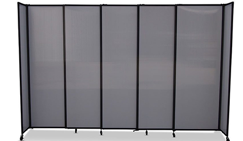 Freestanding Portable Privacy Screens from Portable Partitions