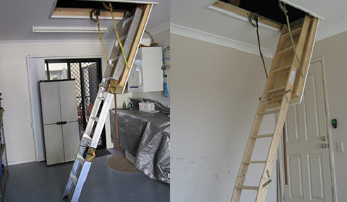 Genuine American-Style Attic Ladders from Access Ladders