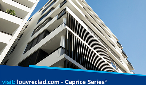 Modular Louvred Sun Blades - Caprice Series® by Louvreclad