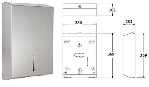 S-124 Interleaved Paper Towel Dispenser from Star Washroom