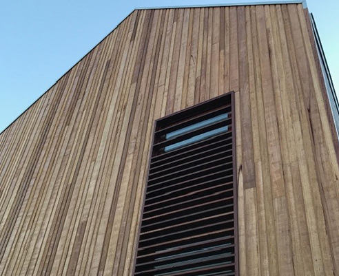 Silvertop Ash Shiplap Cladding from Hazelwood & Hill