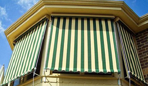 Canvas, Mesh & Clear PVC Blinds or Awnings: Brella