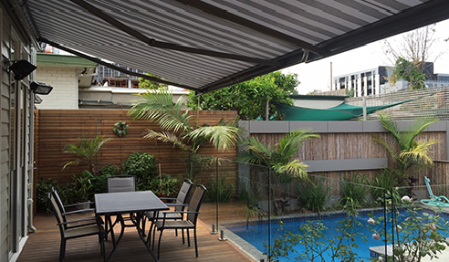 Semina Folding Arm Awning Applications in the Shoalhaven