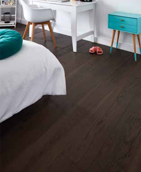 Hickory Hardwood Flooring: Smokey Peat