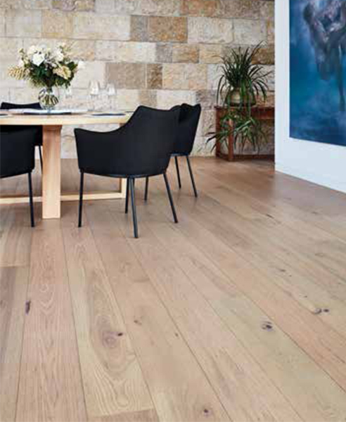 Hickory Hardwood Flooring: Morning Mist