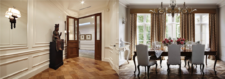 Timeless French Oak Parquetry Flooring
