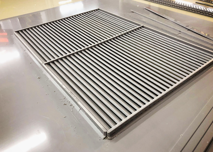 Chemical Resistant Ventilation Louvres for Doors from Allplastics