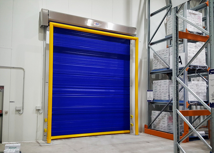 Insulated High Speed Roll Doors by DMF