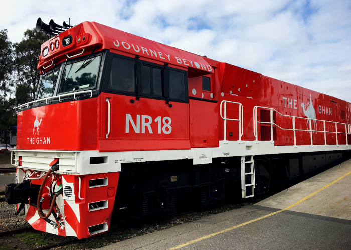 Durable Colour Coating for The Ghan by Dulux Protective Coatings