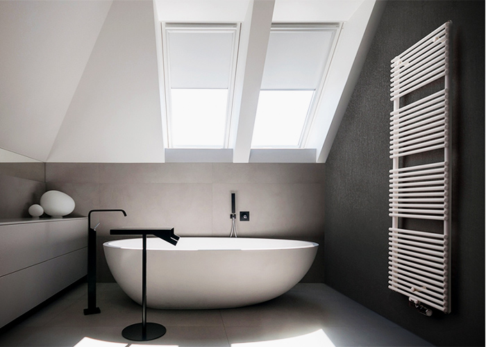 Elegant Bathroom Radiators - AGAVE by dPP Hydronic Heating