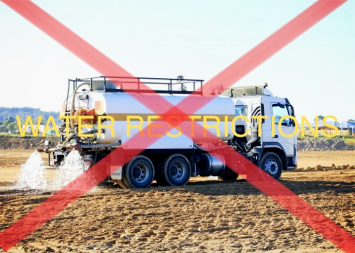 Onsite Dust Prevention During Water Restrictions with Neoferma