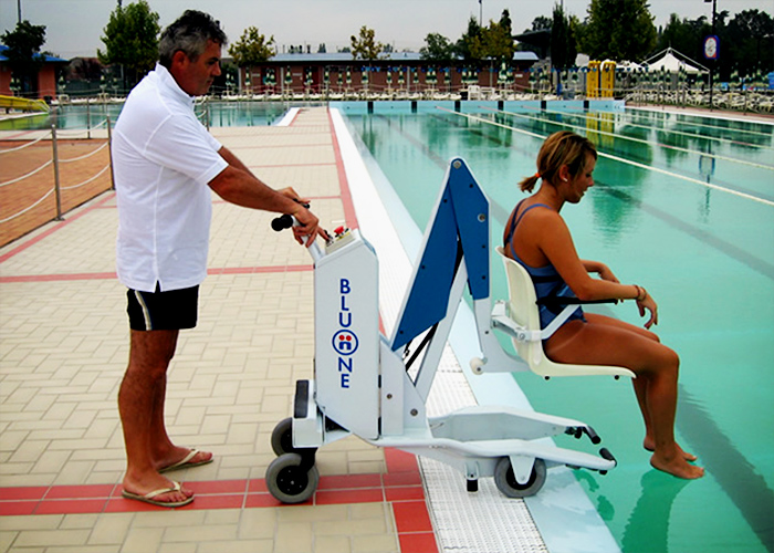 Mobility Access Lifts for Pools from RAiSE Lift Group