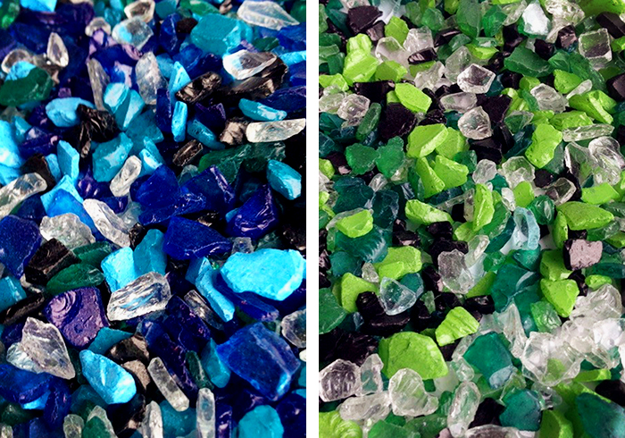 Pre-Mixed Recycled Glass for Concrete from Schneppa Glass