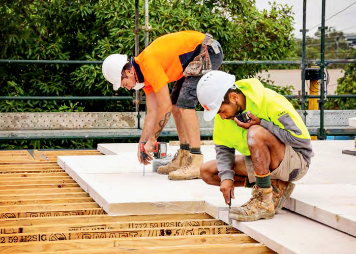 Timber-Based Public Housing Victoria with The Tiling Group