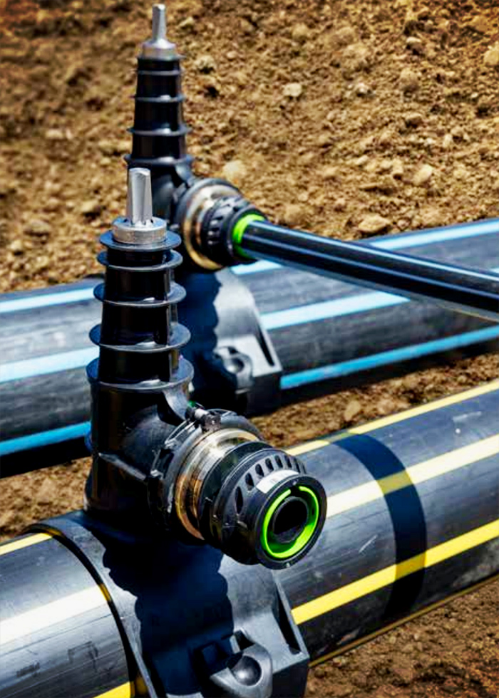Press Connection HDPE Underground Pipe Installations with Viega