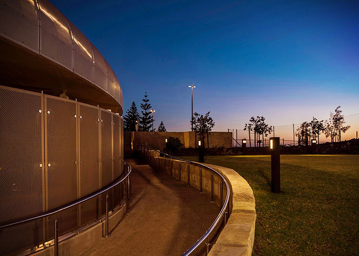 Custom Exterior Luminaires for Scarborough Beach by WE-EF