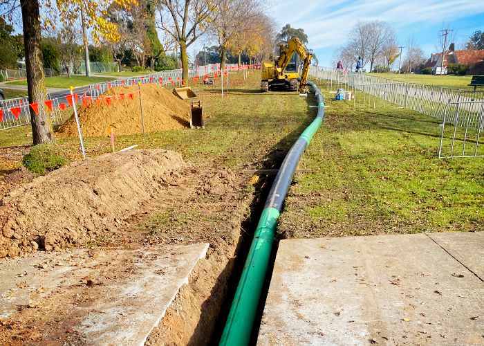 Geothermal Water Heating Pipe Systems from Aquatherm